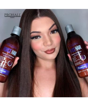 Prohall Hair Growth Shampoo - Nourishing Formula for Thinning & Damaged Hair | Fast Hair Thickening for Women & Men - 16.9 fl. oz - Buy Online on GoSupps.com