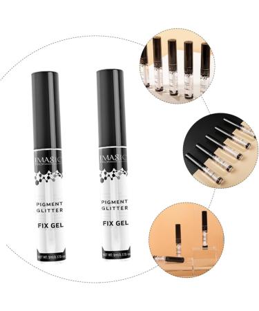 FOMIYES 2pcs Eye Primer Body Gel Eyelash Glitter Glue Eye Shadow Gel Cosmetic Adhesive - Buy Online on GoSupps.com