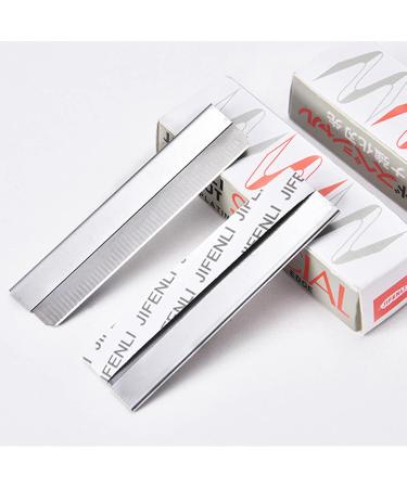 Single Edge Razor with 30 Blades Multipurpose Eyebrow & Hair Trimmer for Men & Women | Reusable with Protective Case Stylish Pink - Buy Online on GoSupps.com