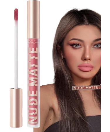  Hongjingda Velvet Long-Lasting Matte Liquid Lipstick | Non-stick cup Fade-resistant Matte Hongjingda Makeup - Buy Online on GoSupps.com