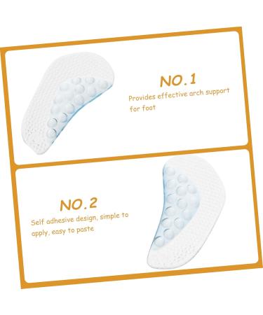 LIFKOME Arch Support Insoles - Silicone Foot Inserts for Enhanced Comfort & Orthopedic Support | Ideal for Adults & Kids - Buy Online on GoSupps.com