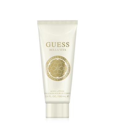 GUESS Bella Vita Eau de Parfum 4 Piece Gift Set For Women - Perfume Spray 3.4 Fl. Oz. Travel Spray 0.5 Fl. Oz. Body Lotion 3.4 Fl. Oz. & Pouch 1.83 Fl Oz (Pack of 4) - Buy Online on GoSupps.com
