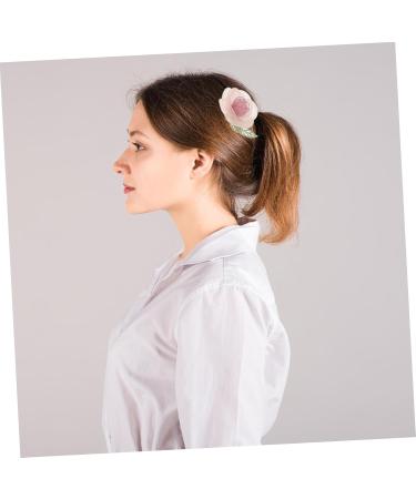 minkissy Girls Hair Accessories Flower Hair Accessories Girl Hair Accessories Bridal Hair Accessories Flower Hairpin Hair Clips for Women Cute Hair Clips Miss Plastic Side Clip Rose - Buy Online on GoSupps.com