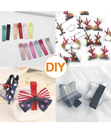 60 pcs Alligato Hair Clips - Metal Alligator Clips for Bows Making - Silver Bulk Alligator Bow Clips - 3 Sizes - Single Prong with Teeth - Crafts Supplies - Buy Online on GoSupps.com