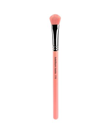 Bdellium Tools Professional Makeup Brush - Pink Bambu Series 778 Large Shadow - With Soft Synthetic Fibers For Applying Shadow (Pink 1pc)