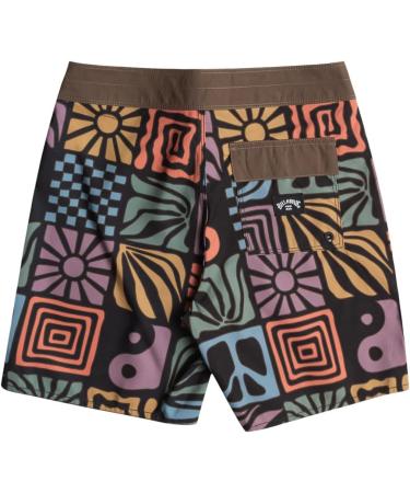 Billabong Boys Sundays OG Boardshorts - 12 Years Multi | Stylish & Durable Swimwear for Boys - International Shipping Available - Buy Online on GoSupps.com
