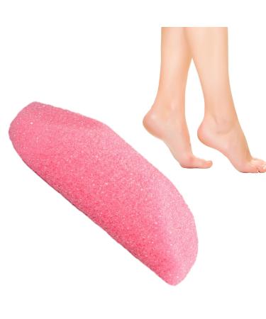 Foot Pumice Stone - Feet Pumice Stone Dry Dead Skin Scrubber | Pedicure Tools Foot File 2 Sided Foot Exfoliator Scrubber for Dry Dead Skin Foot Stone Scrubber Foot Exfoliator Scrubber Pink
