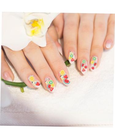 Housoutil 6 Boxes Fruit Nail Patch Accessories for Girls Fruit Pattern Nail Decorations Fingernail Decor Fruit Slices for Nail Art Nail Tech Accessories Stickers Boxed Polymer Clay Suite 3d - Buy Online on GoSupps.com
