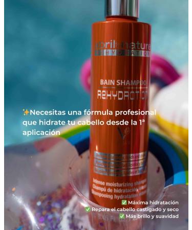 abril et nature - Masque pour Cheveux Rehydration - Max Hydratation pour Cheveux Secs - Restaure la Flexibilit et l Aspect Sain - Traitement Professionnel de Coiffure - 1000 ml - Buy Online on GoSupps.com