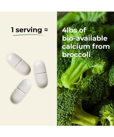 PlantFusion Organic Vegan Calcium Premium Organic Plant Based Calcium (1000mg) Sourced from Icelandic Red Algae Plus Magnesium D3 K2 Iron and Boron 180 Vegan Tablets - Buy Online on GoSupps.com