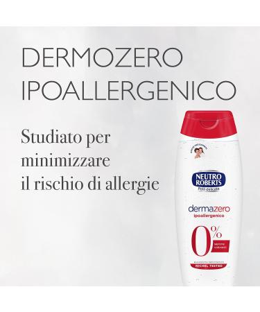  Neutro Roberts Neutro Roberts Dermazero Foaming Body Wash ideal for delicate and sensitive skin soap-free and dye-free suitable for daily use and for children's hygiene 4 x 700ml bottles 2.8L - Buy Online on GoSupps.com