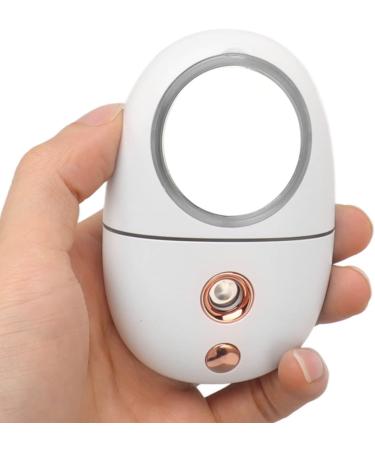 Handy Mini Mister Handy Mini Mister Cute 35ml Portable Silent USB Rechargeable 200mAh Mist Sprayer with Mirror for Face Hydrating White - Buy Online on GoSupps.com