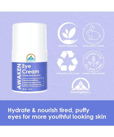 Best Hydrating Eye Cream for Dark Circles & Puffiness | Under Eye Cream Reducing Fine Lines & Wrinkles | 1fl.oz (30ml - Buy Online on GoSupps.com