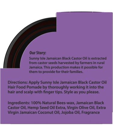 Jamaica Black Castor Oil Hair Pomade - Lemon 4 oz | Nourish & Strengthen Hair | International Shipping Available - Buy Online on GoSupps.com