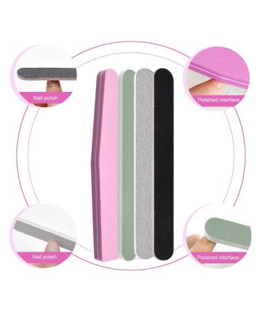 8 in 1 Professional Nail Art Tool Set - Nail Brush Separator Files & More for Perfect Manicures | International Shipping Available - Buy Online on GoSupps.com