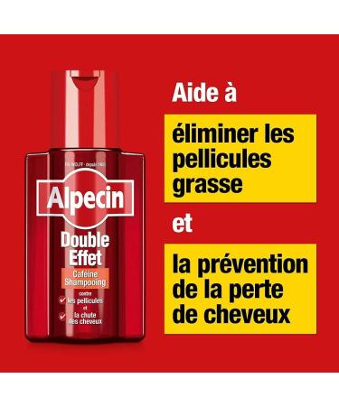 Alpecin Double Effect Caffeine Shampoo 200 ml + Alpecin Liquid Caffeine 200 ml (anti-hair loss & anti-dandruff shampoo + liquid) - Buy Online on GoSupps.com