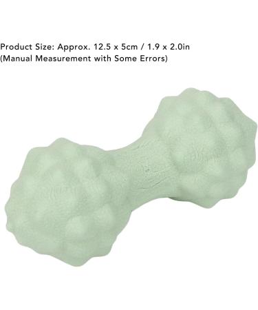 Operbound Massage Ball - Trigger Point & Roll Massage Ball for Stress Relief | Ergonomic Double-Lacrosse Design (Green) - Buy Online on GoSupps.com