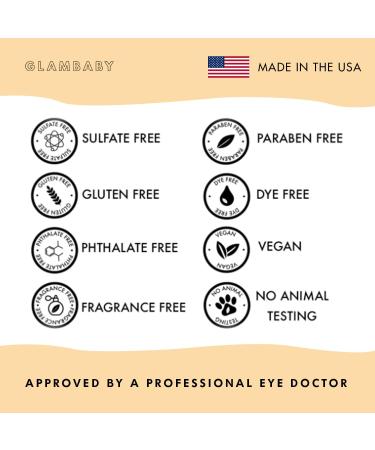 GlamBaby Dry Eye Spray for Kids of All Ages | Gentle, Soothing Hypochlorous Spray, 60ml | Relief Eye Drops for Dry Eyes | for Tired Eyes and Device Fatigue | Gentle Eye Care Solution for Eye Strain - Buy Online on GoSupps.com