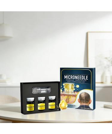 Microneedle Solution volumisante et paississante pour la croissance des cheveux le cuir chevelu pour homme et femme usage quotidien pour la maison le salon les voyages et la douche huile de 15 - Buy Online on GoSupps.com