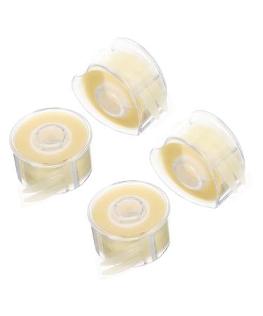 Beavorty 4 Rolls Double Eyelid Stickers Double Eyelid Tape Invisible Tape Girly Stickers Eye Stickers Eyelid Lifting Lace Strip Invisible Instant Eye Lift Strips Eye Shaping Makeup Supplies