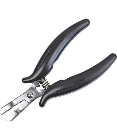 Hair Extension Pliers for Removing Micro Rings and Fusion Glue Bond Remove (Black Thread Shape) - Buy Online on GoSupps.com