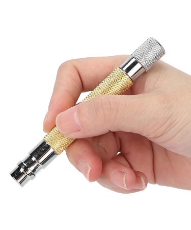 Old-Fashioned Gold Safety Razor Handle - Retro Zinc Alloy for Men | Premium Shaving Tool for Barbershop Quality - Buy Online on GoSupps.com