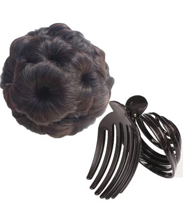 2 Pack Plastic Hair Clips for Women | Versatile Black Hair Accessories | Perfect Fit for All Hair Types - Buy Online on GoSupps.com