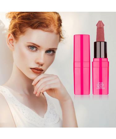 Matte Velvety Lipstick - Long Lasting High Pigmented Lip Tint | Moisturizing Funny Lip Makeup - 1 Count Pack - A07 - Buy Online on GoSupps.com