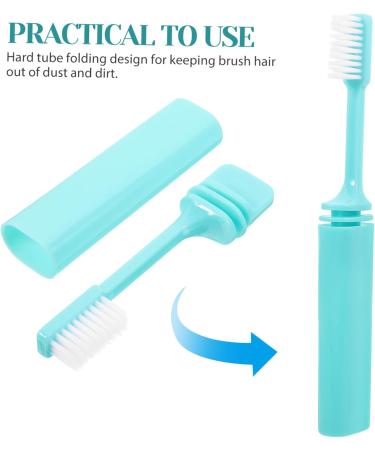 Healvian 2-Pack Travel Toothbrush | Portable Oral Care Solution for Personal Use & Outdoor Adventures - Buy Online on GoSupps.com