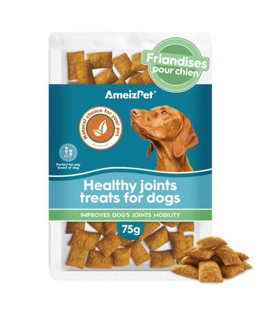AmeizPet Dog Food Dog Biscuits Hip and Joint Supplements for Dogs Joint Chew Treats 75 g (2.6 oz)