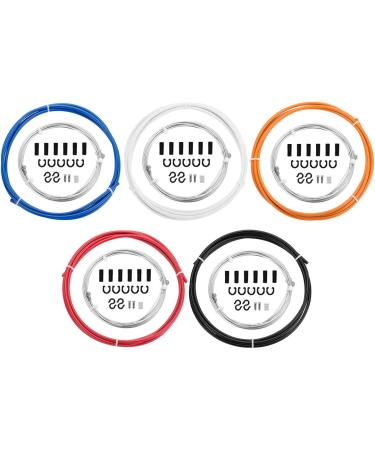 Chooee Universal Bicycle Brake Cable Housing Kit for Mountain & Road Bikes - Multiple Colors Available - Buy Online on GoSupps.com