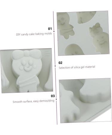 Ciieeo 1 Pc Halloween Spooky Dice Pumpkin Cake Mould De para Gelatinas Halloween Candy Molds Silicone Mini Halloween Cake Silicone Fondant Molds Ghost Handmade Soap Silica Gel 20.5X14CM Blue - Buy Online on GoSupps.com