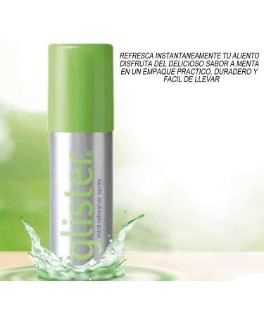 Amway Glister Mouth Freshener Spray 2-Pack - Mint Flavored - Buy Online on GoSupps.com