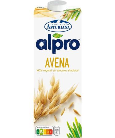Leche Original De Avena Asturiana Alpro Brick 1L - Buy Online on GoSupps.com