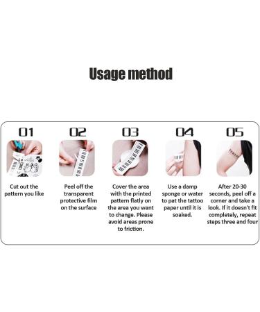 Besreey Halloween Makeup Kit Temporary Facial Creative Decal | Creative Makeup Prank Fake Scar 2024 Halloween Funny Face Stickers for Boys Girls Fc001-009 - Buy Online on GoSupps.com