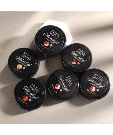 Hot Soak Off UV Nail Gel Varnishes 3 Colors in 1 Reflective Glitter Gel Solid Cream Gel Polish(03) Style03 - Buy Online on GoSupps.com