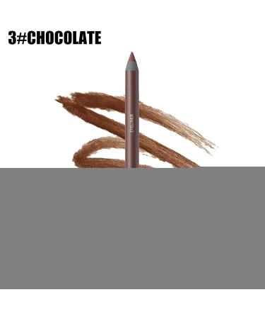 Crayon Liner Des Yeux | Stylo Lisse R sistant Aux Traces - Crayon en Gel pour les Yeux Tenue Prolong e - D butantes Femmes Filles Maquillage Du Jour Famille Amis F te Transport 3#CHOCOLAT - Buy Online on GoSupps.com