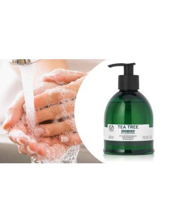Tea Tree Hand Wash 275ml (9.3oz) - Natural Cleansing Formula - Buy Online on GoSupps.com