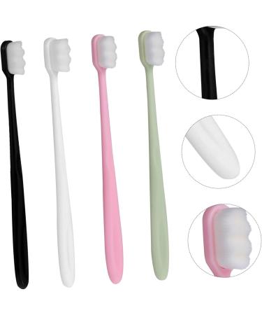 Tovinanna Extra Soft Toothbrush - 8st Physiotherapy Sport Shoulder Design for Adults & Children | Optimal Oral Care & Gentle Cleaning - Buy Online on GoSupps.com
