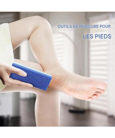 Pierre Ponce pour les Pieds | 4 Pierres Ponce Exfoliantes Pour Callosit s | ponge Adoucissante de Soins des Talons pour Nettoyage de Peau Morte lors du Bain Quotidien Domicile ou en Institut - Buy Online on GoSupps.com