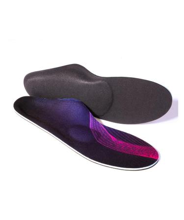 Orthopedic Insoles for Flat Feet Women Men Plantar Fasciitis Insoles for Shoes Orthotic Arch Support Soles Shoe Pad This Insole with 3.5CM heifht Arch Support(12-305MM)