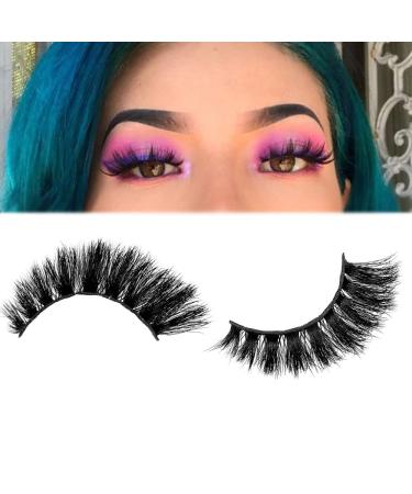 5 Pairs 18mm 3D Dramatic Mink Lashes Pack Fluffy Long Eyelashes Extension Wholesale Reusable Eyelashes Criss-cross Thick Curled Mink Lash Pack(MT20)