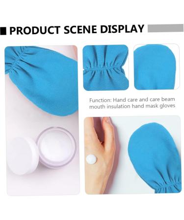 Beavorty 1 Pair Maintenance Essential Oil Gloves hot Wax Mittens SPA Care Gloves Paraffin Wax Bath Liners Hand Care Gloves Heat Preservation Gloves Hand Paraffin Hand Cover Flannel Manicure - Buy Online on GoSupps.com