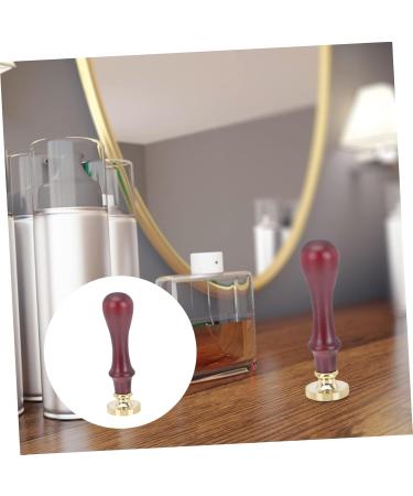 DRESSOOS 2 Pcs Dispensing Plate Tool Stamper Coffee Tamper Tool Coffee Powder Press Makeup Tool Wooden Handle - Buy Online on GoSupps.com