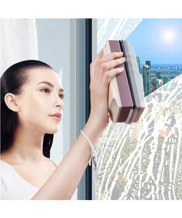 Magnetic Window Cleaner The Double Suitable for Home Office Car 3-28 mm Adjustable Magnet Force Control | Indoor and Outdoor Glass Pane Cleaning - Buy Online on GoSupps.com