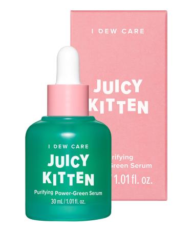 I Dew Care Face Serum - Juicy Kitten | Gift  Purifying Power-Green Korean Skincare with Niacinamide  1.01 Fl Oz - Buy Online on GoSupps.com