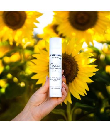 Buy AUSSENSKIN Reef Safe Organic SPF50 Facial Sunscreen - Hydrating No White Cast Vegan & Cruelty-Free - Perfect for Sensitive Skin & Pregnancy Safe - Buy Online on GoSupps.com