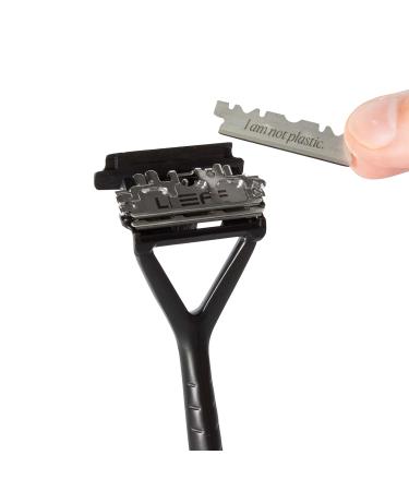 Leaf Shave Single-Edge Safety Razor Blades - Pack of 50 | Eco-Friendly Replacement Blades - Buy Online on GoSupps.com