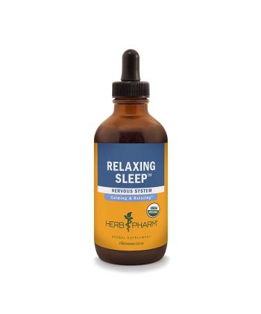 Herb Pharm Relaxing Sleep Herbal Formula with Valerian Liquid Extract - 4 Ounce 4 Fl Oz (Pack of 1) - Buy Online on GoSupps.com