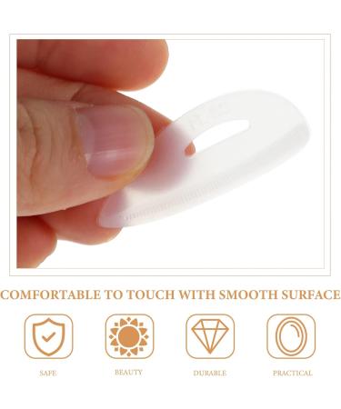 minkissy 50 Pairs Eyelash Pad Eyelash Curler Pad Eyelashes Silicone Pads Eyelash Perm Eyelash Grafting Pads False Eyelash Practical Pads Washers Silica Gel for Women White Extend - Buy Online on GoSupps.com